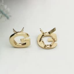 5Pcs DIY English 26 Letter Metal Rivets Claw Studs For Bags Clothes Hats Leather Decor Alphabets Claw Rivet Handmade Crafts