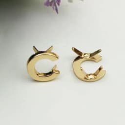 5Pcs DIY English 26 Letter Metal Rivets Claw Studs For Bags Clothes Hats Leather Decor Alphabets Claw Rivet Handmade Crafts