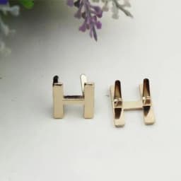 5Pcs DIY English 26 Letter Metal Rivets Claw Studs For Bags Clothes Hats Leather Decor Alphabets Claw Rivet Handmade Crafts
