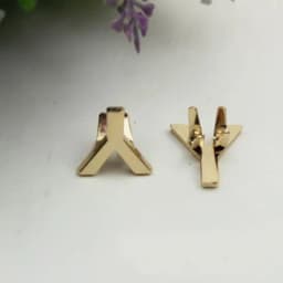 5Pcs DIY English 26 Letter Metal Rivets Claw Studs For Bags Clothes Hats Leather Decor Alphabets Claw Rivet Handmade Crafts