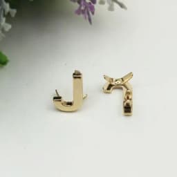 5Pcs DIY English 26 Letter Metal Rivets Claw Studs For Bags Clothes Hats Leather Decor Alphabets Claw Rivet Handmade Crafts
