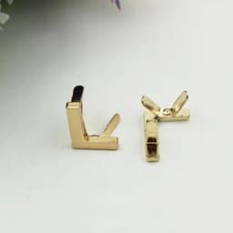 5Pcs DIY English 26 Letter Metal Rivets Claw Studs For Bags Clothes Hats Leather Decor Alphabets Claw Rivet Handmade Crafts