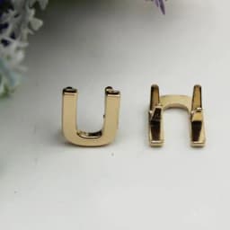 5Pcs DIY English 26 Letter Metal Rivets Claw Studs For Bags Clothes Hats Leather Decor Alphabets Claw Rivet Handmade Crafts