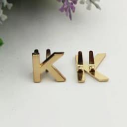 5Pcs DIY English 26 Letter Metal Rivets Claw Studs For Bags Clothes Hats Leather Decor Alphabets Claw Rivet Handmade Crafts