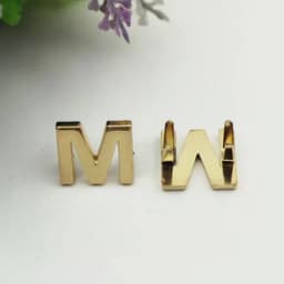 5Pcs DIY English 26 Letter Metal Rivets Claw Studs For Bags Clothes Hats Leather Decor Alphabets Claw Rivet Handmade Crafts