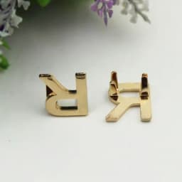 5Pcs DIY English 26 Letter Metal Rivets Claw Studs For Bags Clothes Hats Leather Decor Alphabets Claw Rivet Handmade Crafts