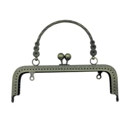 Purse Clasp Frame Bag Kiss Clasp Lock Metal Purse Frame for DIY Craft Purse Bag Making 18CM/20CM