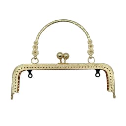 Purse Clasp Frame Bag Kiss Clasp Lock Metal Purse Frame for DIY Craft Purse Bag Making 18CM/20CM