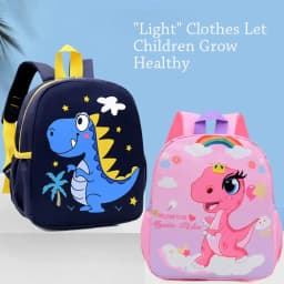 Kindergarten Cartoon Shoulders Bag Backpack Student Bag Dinosaur Bag Handbags