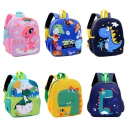 Kindergarten Cartoon Shoulders Bag Backpack Student Bag Dinosaur Bag Handbags