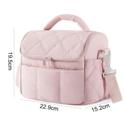 New Nylon Portable Lunch Bag Reusable Multi-functional Insulated Lunch Box Leakproof Insulated Bag Women Special Purpose Bags
