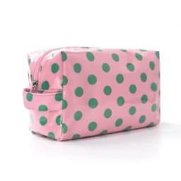 Stylish Pink Strip Makeup Bag Portable Travel Large Capacity Lipstick Storage Bag Handbag Cosmetic Bag Toiletry Bags Girls Gifts