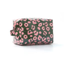 Stylish Pink Strip Makeup Bag Portable Travel Large Capacity Lipstick Storage Bag Handbag Cosmetic Bag Toiletry Bags Girls Gifts
