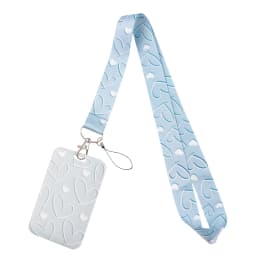 Colorful Heart ID Badge Holder Lanyards Minimalist Style Door Card Case Hanging Rope Neck Strap Keychain Business Card Gift
