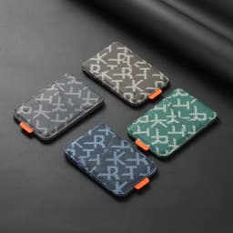 Luxury Camo Pattern Faux Leather For MagSafe Card Holder With Stand For iPhone Samsung Series RFID Anti-Skimming Wallet
