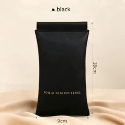 Mini Portable Storage Pouch for Headphones, Coins, Lipstick | Auto Close PU Bullet Storage Bag