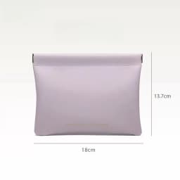 Mini Portable Storage Pouch for Headphones, Coins, Lipstick | Auto Close PU Bullet Storage Bag