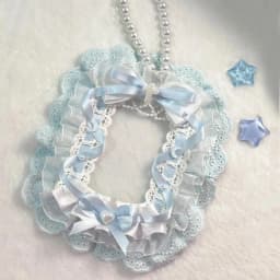 New High Quality Kawaii DIY Card Holder with Ribbon Lolita Lace Photocard Case Idol Display Anime Photo Protector Case Card