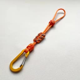 1Pc Water Bottle Holder with Lanyard, Alloy Hook Keychain, Portable Clip for Travel Hiking Backpack Accessory