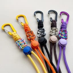 1Pc Water Bottle Holder with Lanyard, Alloy Hook Keychain, Portable Clip for Travel Hiking Backpack Accessory