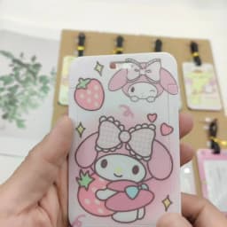 Hello Kitty Travel Luggage Tags Cute Suitcase ID Address Holder Baggage Boarding Tags Portable Label for Girls