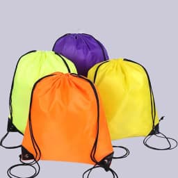 Waterproof Foldable Gym Bag Bundle Pocket Drawstring Fitness Backpack Shop Pocket Hiking Camping Swimming Men Women Sports Bags