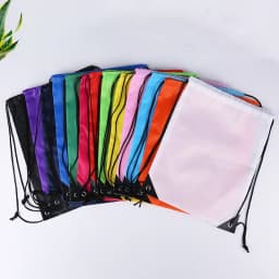Waterproof Foldable Gym Bag Bundle Pocket Drawstring Fitness Backpack Shop Pocket Hiking Camping Swimming Men Women Sports Bags