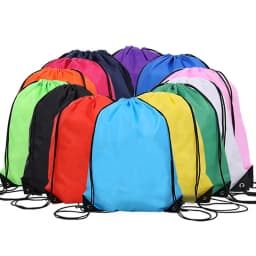 Waterproof Foldable Gym Bag Bundle Pocket Drawstring Fitness Backpack Shop Pocket Hiking Camping Swimming Men Women Sports Bags