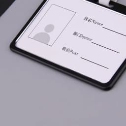 Office Metal Work Identity Badge ID Card Holder Aluminium Alloy Employee Name Cover Business Case Credit Card Holder Wallet