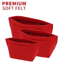 Felt Handbag Organizer Insert, Divider Bag Liner Fit Longchamp Le Pliage Tote, Shape Retaining Purse Organizer