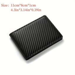 1pc Men's Slim Card Holder For Driver's License And ID Cards