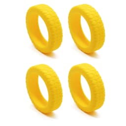Luggage Wheels Protector Wear Resistant Silicone Protection Cover Noise Reducing Anti-Scratch for Suitcase Office Chair Caster
