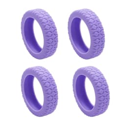Luggage Wheels Protector Wear Resistant Silicone Protection Cover Noise Reducing Anti-Scratch for Suitcase Office Chair Caster