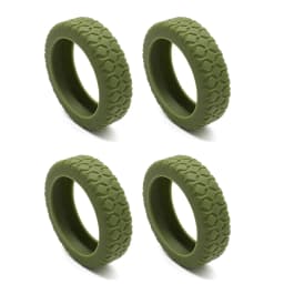 Luggage Wheels Protector Wear Resistant Silicone Protection Cover Noise Reducing Anti-Scratch for Suitcase Office Chair Caster