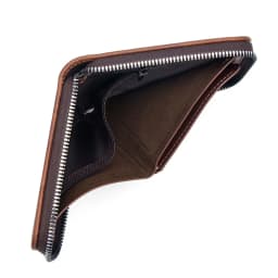 Men's Vintage Short Wallet - Trifold Zipper Coin Purse, Casual Buckle Waist Chain Money Bag, Zero Wallet for Students & Dad Gift