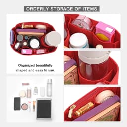 Purse Organizer Inserts for Speedy 25 30 35 Felt Purse Inserts HandBag and Tote bag Neverful Organizer Insert
