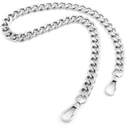 Metal Aluminum Bag Chain Replacement Parts Accessories for Hand-Woven Shoulder Handbag DIY Handmade Detachable Straps