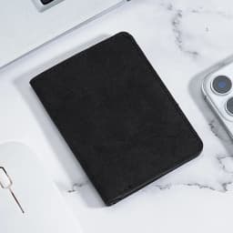 Card Bag Male Ultra-Thin Mini Small Wallet Multifunctional Driver's License Leather Case Multi-Card Position Anti-Degaussing Cer