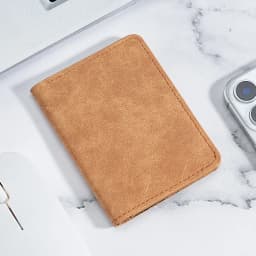 Card Bag Male Ultra-Thin Mini Small Wallet Multifunctional Driver's License Leather Case Multi-Card Position Anti-Degaussing Cer
