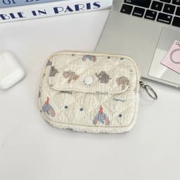 Cute Cartoon Small Travel Cosmetic Lipstick Earphone Card Portable Storage Bag Purse Women Gift Pouch In Make up Bags Organizer