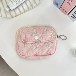 Cute Cartoon Small Travel Cosmetic Lipstick Earphone Card Portable Storage Bag Purse Women Gift Pouch In Make up Bags Organizer