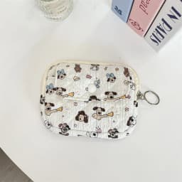 Cute Cartoon Small Travel Cosmetic Lipstick Earphone Card Portable Storage Bag Purse Women Gift Pouch In Make up Bags Organizer