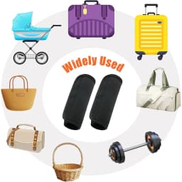 Comfortable Neoprene Luggage Handle Wrap Grip New Luggage Suitcase Bag Handle Identifier Stroller Grip Protective Cover Bag Part