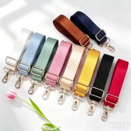 Women's Bag Shoulder Bag with Lengthened Strap Shoulder Strap Messenger Bag Shoulder Strap Wide Bag with Accessories Color