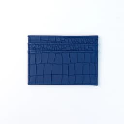 Customizable Name Letter Crocodile Pattern PU Simple and High-End Multi-Color Women's Gift Multi-Slot Coin Purse Card Case
