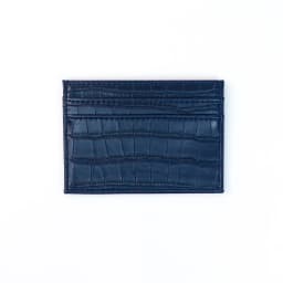 Customizable Name Letter Crocodile Pattern PU Simple and High-End Multi-Color Women's Gift Multi-Slot Coin Purse Card Case