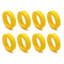 8pcs Travel Suitcases Wheel Covers Anti Slip Wear Resistant Silicone Silents Protection Cover For Carry On Luggage Caster Sleeve