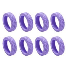 8pcs Travel Suitcases Wheel Covers Anti Slip Wear Resistant Silicone Silents Protection Cover For Carry On Luggage Caster Sleeve