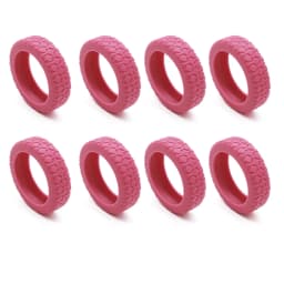8pcs Travel Suitcases Wheel Covers Anti Slip Wear Resistant Silicone Silents Protection Cover For Carry On Luggage Caster Sleeve