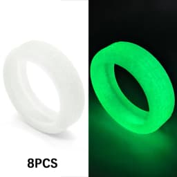 8pcs Travel Suitcases Wheel Covers Anti Slip Wear Resistant Silicone Silents Protection Cover For Carry On Luggage Caster Sleeve